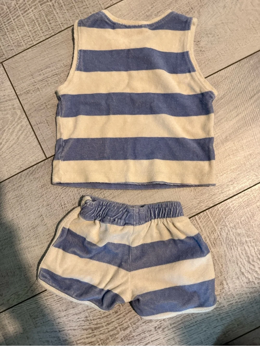 Zara Baby Terry Cloth Striped 2-Piece Set – 2 Years